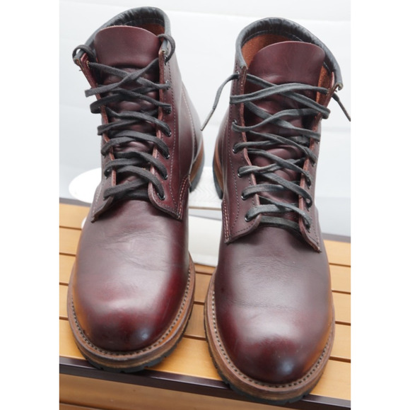 Red Wing Beckman Boots, Style No. 9011, Dark Cherry, 11.5, Discontinued USA Made - Picture 1 of 10